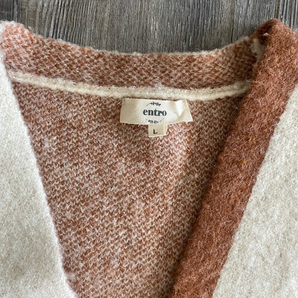 Anthropologie-esque Striped coatigan from entro - Picture 4 of 8